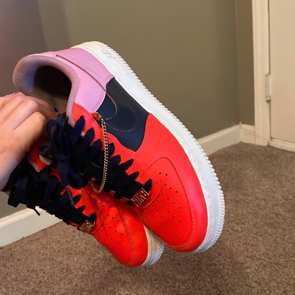 Nike Air Force 1 ‘07 Cuban Link Shoes Womens size 8 - Picture 5 of 7